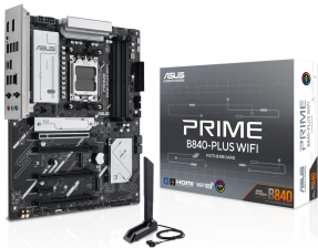 Материнcька плата  ASUS PRIME B840-PLUS WIFI sAM5 B840 4xDDR5 M.2 HDMI DP WiFi BT ATX 90MB1IZ0-M0EAY0