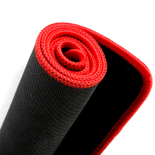 Килимок  300 * 600 тканинної, з бічної прошивкою, товщина 3 мм, Red, ОЕМ