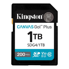 Карта пам'яті  Kingston 1TB SDXC сlass 10 UHS-I U3 V30 Canvas Go Plus G4 (SDG4/1TB)