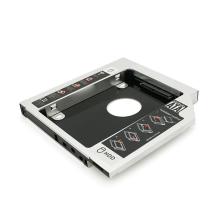 Кишеня 2.5 '' 12.7 mm в відсік приводу ноутбука SATA / mSATA (HDC-25), корпус alumi