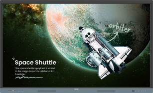 Інтерактивна панель   65" BenQ RE6504A, IPS, UHD, 8Гб/ 32Гб, колонки, кріплення, чорна