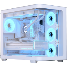 Корпус  AeroCool P500C-G-WT-v1 (ACCM-PN01043.21) White без БЖ