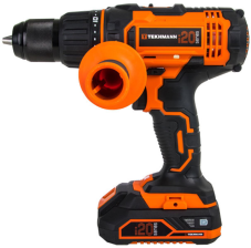 Шуруповерт Tekhmann TCD-60/i20 kit + АКБ 2.0 Ah + Зар. прил.(848394)
