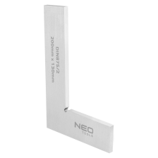 Кутник  Neo Tools прецизійний, 20x13см, 90град, DIN875/2, вуглецева сталь 72-023