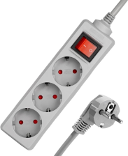 Мережевий фільтр  Logan SFG3-1.8 1.8/3 сірий