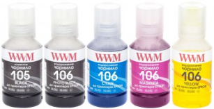 Комплект чорнил WWM EPSON L7160/7180 5х140г BP/C/M/PB/Y (E105SET5)