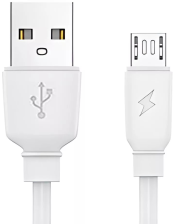 Кабель Jellico B15 microUSB 1m 3.1A White