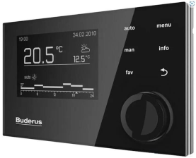 Пристрій керування  RC310, EMS.../2, чорний 7738111127