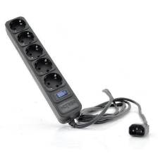 Фільтр мережевий Merlion 5 розеток, 3м, UPS (UPS B530)