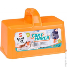 Набір ігровий Same Toy 2 в 1 Fort Maker помаранчевий 618Ut-2