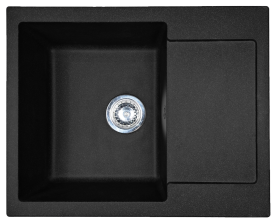 Мийка кухонна  Adamant MINIMAL Чорний + Сифон Nova (000008533)