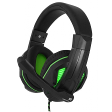 Навушники GEMIX N2 LED Black-Green Gaming