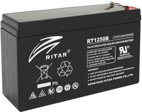 Акумулятор Ritar AGM RT1250, 12V-5Ah (RT1250BL)