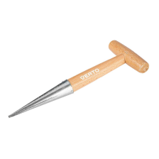 Інструмент для посадки розсади  Verto, руків'я дерев'яне Т-подібне, 12.5см, 0.14кг 15G425