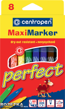 Фломастери  Centropen 8610 Maxi Perfect, 8 colors (8610/08)