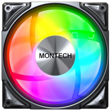 Кулер  Montech Metal Pro 120 ARGB PWM Black (METAL PRO 12 ARGB PWM BLK)