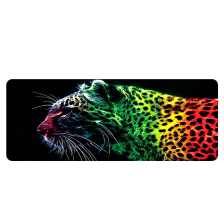 Килимок  300*690 тканинний Panther з боковою прошивкою, товщина 2 мм, Black, Пакет