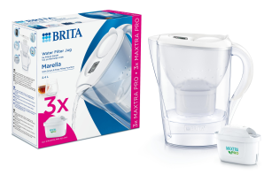 Фільтр-глечик  Brita Marella MXpro білий + 3 картриджа (1052791)