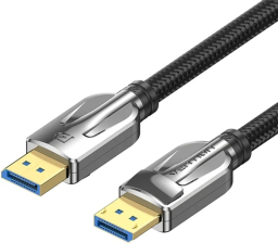 Кабель  Vention DP-DP v2.1 16K 2m 16K 30Hz, 8K 240 Hz, 4K 240Hz, 2K 240+Hz, 1080P 240+Hz (HGABH)