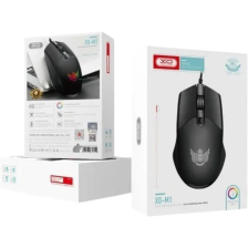 Мишка  XO M1 RGB USB Black (XO-M1-BK)