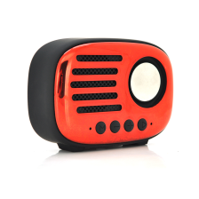 Колонка  A4 Bluetooth 4.1 до 10m, 1х5W, 4Ω, 600mAh, ≥90dB, TF card/USB, DC 5V, Red
