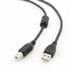 Кабель для принтера  Cablexpert CCP-USB2-AMBM-15, преміум USB 2.0 A-папа/B-папа, 4.5 м.