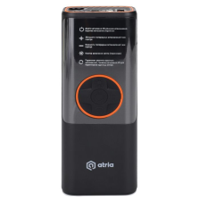 Автокомпресор ATRIA 60Вт, 18л/хв, АКБ 3600mAh (MS22C-203A) 