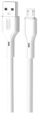 Кабель  XO NB230 Rock Series AM / MicroUSB 1m White (NB230_M_White)