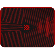Килимок Defender Cybe 1020х1220х4мм, гелева, чорно-червона