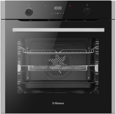 Духова шафа  Hansa електрична, 77л, A+, дисплей, конвекція, чорний BOES68471