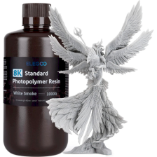 Фотополімерна смола ELEGOO Resin, Standard 8K 1кг, white smoke (50.103.0131)