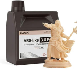 Фотополімерна смола  ELEGOO Resin, ABS-like 3.0 pro 2кг, beige (50.103.0249)