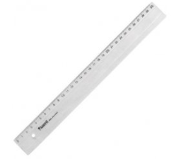 Лінійка  Axent plastic, 30cm, clear (7330-А)