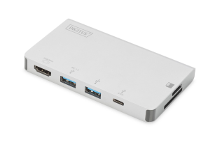 Док-станція  DIGITUS Travel USB-C, 6 Port DA-70867