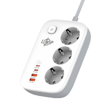 Мережевий фільтр  LogicPower USBх4 2м(F65WG4)