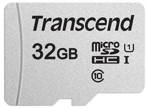 Карта пам'яті MicroSDHC 32GB UHS-I Class 10 Transcend 300S R95/W45MB/s + SD-adapter (TS32GUSD300S-A)