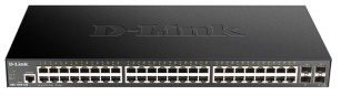 Комутатор D-Link DGS-1250-52X 48x1GE, 4xSFP+, Smart DGS-1250-52X