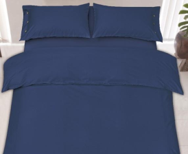 Простирадло  Ardesto Mix&amp;Match, 240x260см, 100% бавовна, сатин, синій ART2426FSN