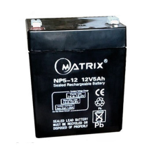 Акумулятор Matrix 12V 5AH (NP5-12)