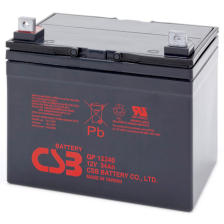 Акумуляторна батарея для ДБЖ CSB GP12340, 12V 34Ah (195х130х155мм)