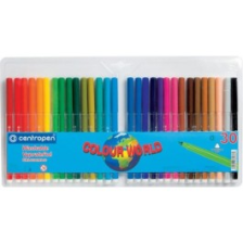 Фломастери  Centropen 7550/30 COLOUR WORLD, 30 colors (7550/30 ТП)