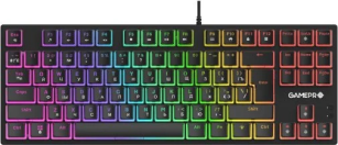 Клавіатура  GamePro MK80R Red Switch RGB USB Black (MK80R)