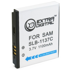 Акумулятор до фото/відео EXTRADIGITAL Samsung SLB-1137C, Li-ion, 1100 mAh (DV00DV1326)