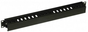 Кабельний організатор 1U однос торонній, пластиковий 40x60 (DP-VP-K02-H)