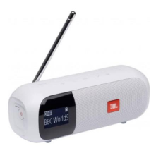 Портативна колонка JBL Tuner 2 FM White (JBLTUNER2WHT)