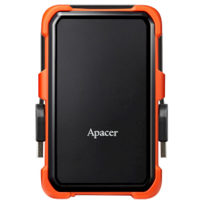 Зовнішній жорсткий диск HDD Apacer 2TB 2.5" USB 3.1 AC630 Black