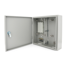  Розподільча шафа Merlion ML-OP-S239-SC 48-канальний, SC Simplex adapter, матеріал Cold Steel (400*40