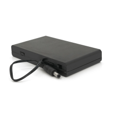 Відсік для 8-ми елементів живлення  АА, роз'єм 5,5×2,1, закритий корпус із вимикачем