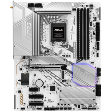 Материнская плата  ASRock Z890 Pro RS WiFi White Socket 1851