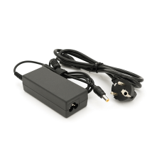 Блок живлення  MERLION для ноутбука LG 19V 2.1A (40 Вт) штекер 6,5*4,4мм, довжина 0,9м + кабель живлення 